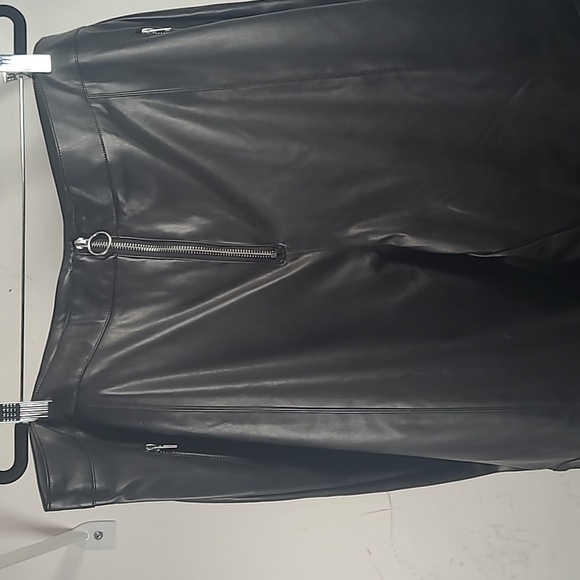 Ashley Stewart's Women's Faux Leather Pants - Picture 2 of 9